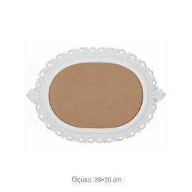 EHS134 Ahşap Obje Çırtıklı Sunumluk (28×20 cm)