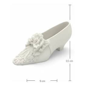 Violette Ham Polyester Vintage Ayakkabı Obje No:VHPA223 (9*3,5 cm)