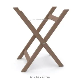 T755 Tepsi Standı Ahşap Boyanabilir Obje