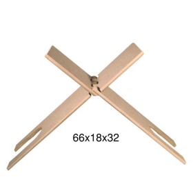 F797 Büyük Rahle Ahşap Boyanabilir Obje