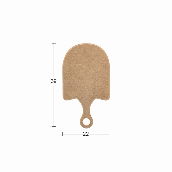 L361 Sunumluk Ahşap Boyanabilir Obje