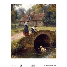 Model 1838 DreamArt Pirinç Dekopaj Kağıdı