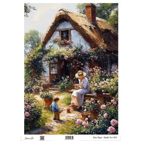 Model 1839 DreamArt Pirinç Dekopaj Kağıdı