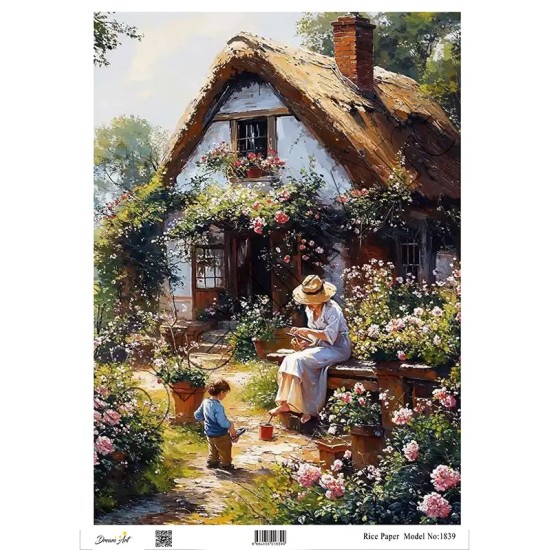 Model 1839 DreamArt Pirinç Dekopaj Kağıdı
