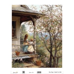 Model 1840 DreamArt Pirinç Dekopaj Kağıdı