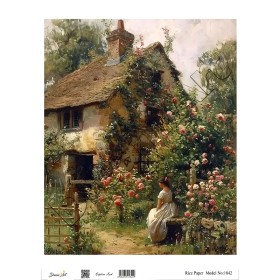 Model 1842 DreamArt Pirinç Dekopaj Kağıdı