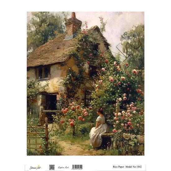 Model 1842 DreamArt Pirinç Dekopaj Kağıdı