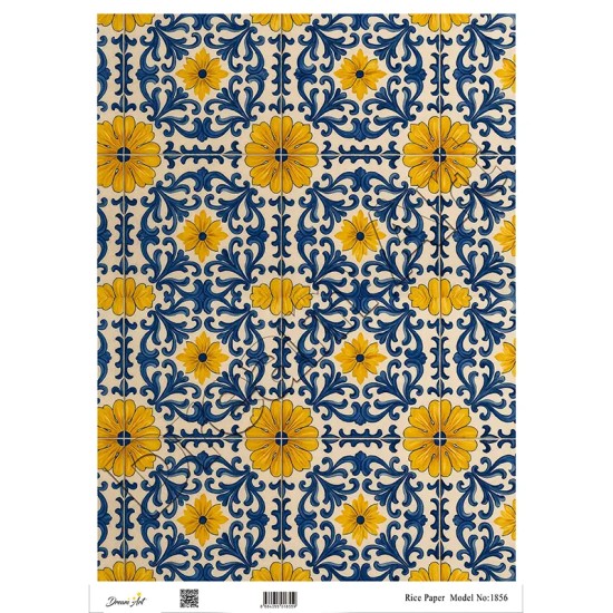 Model 1856 DreamArt Pirinç Dekopaj Kağıdı