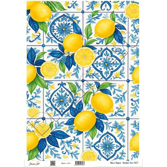 Model 1857 DreamArt Pirinç Dekopaj Kağıdı