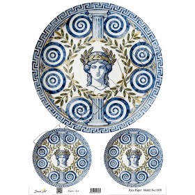 Model 1858 DreamArt Pirinç Dekopaj Kağıdı