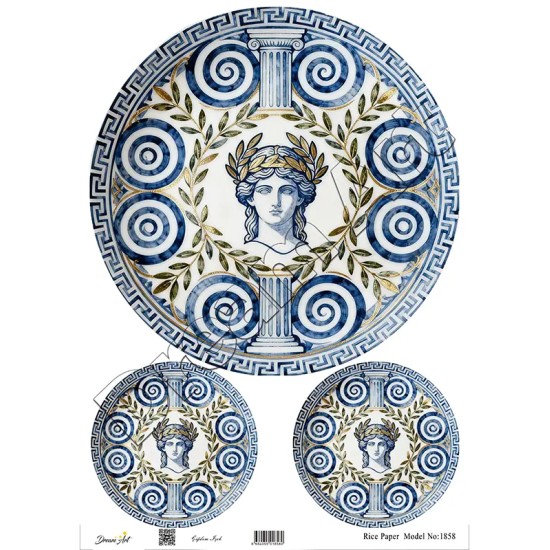Model 1858 DreamArt Pirinç Dekopaj Kağıdı
