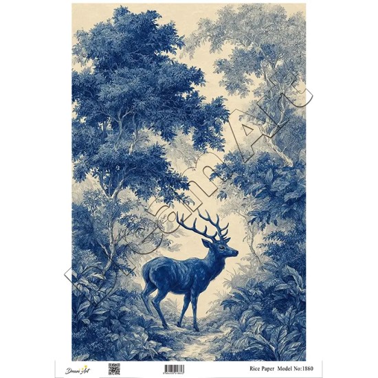 Model 1860 DreamArt Pirinç Dekopaj Kağıdı