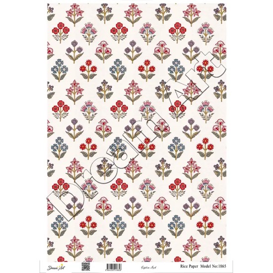 Model 1865 DreamArt Pirinç Dekopaj Kağıdı