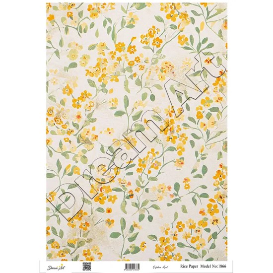Model 1866 DreamArt Pirinç Dekopaj Kağıdı