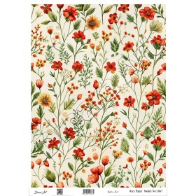 Model 1867 DreamArt Pirinç Dekopaj Kağıdı