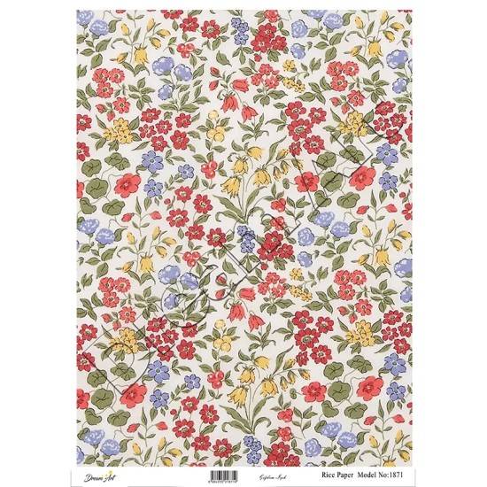 Model 1871 DreamArt Pirinç Dekopaj Kağıdı