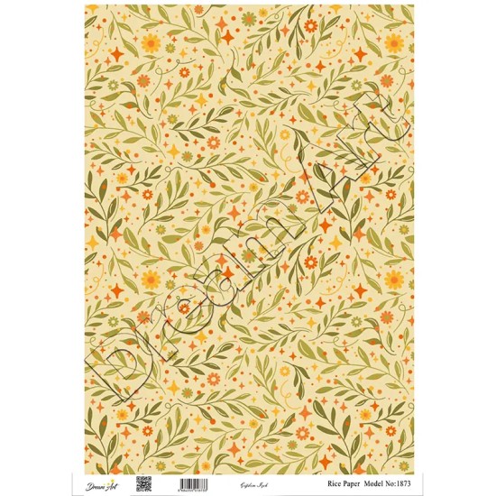 Model 1873 DreamArt Pirinç Dekopaj Kağıdı
