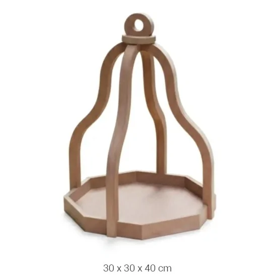 L304 SEKİZGEN KAFES SUNUMLUK