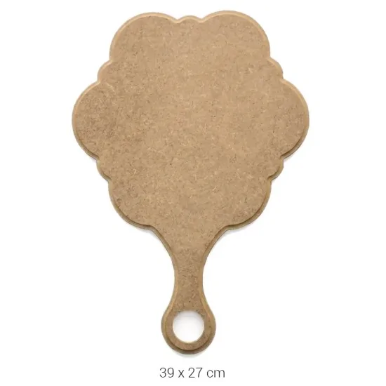 L360 Sunumluk Ahşap Boyanabilir Obje