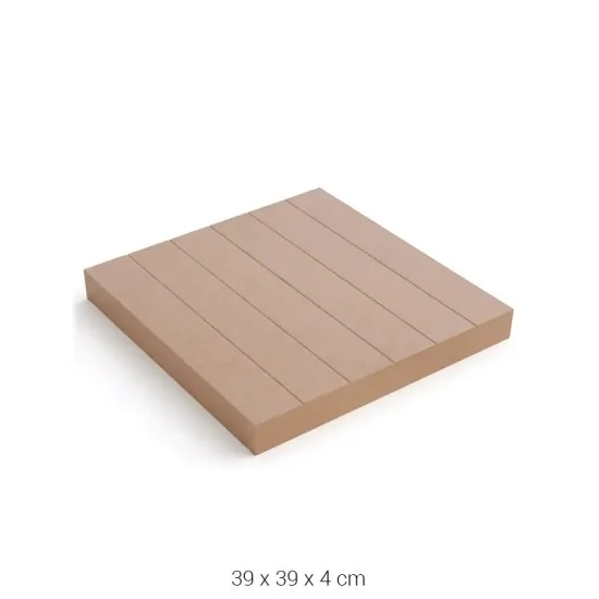 PA189 Küçük Düz Şase Pano Ahşap Boyanabilir Obje