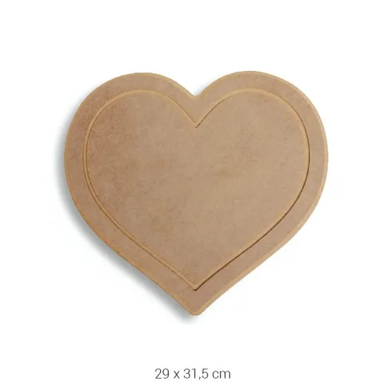 L281 Kalpli Supla Ahşap Boyanabilir Obje