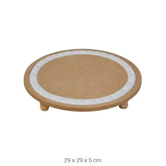 EG35 AYAKLI YUVARLAK SUNUMLUK (BÜYÜK)