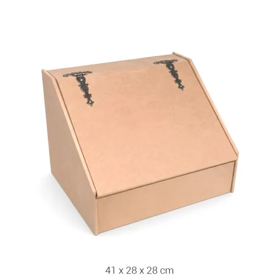 E324 Yamuk Ekmeklik Ahşap Boyanabilir Obje