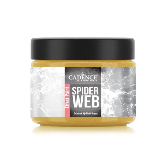 SWM01 Altın Simli Metallik Örümcek Ağı Efekt Boya 150ML