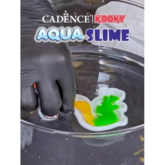 Cadence Aqua Slime Deniz Canlıları Seti 3 Renk | Evimde Hobi