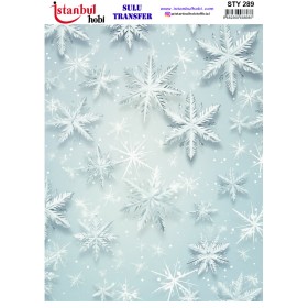 STY289 Yılbaşı Sulu Transfer Kağıdı (25x35)