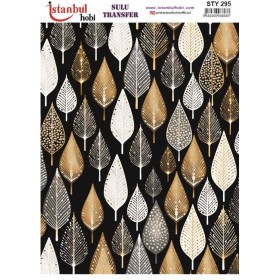 STY295 Yılbaşı Sulu Transfer Kağıdı (25x35)