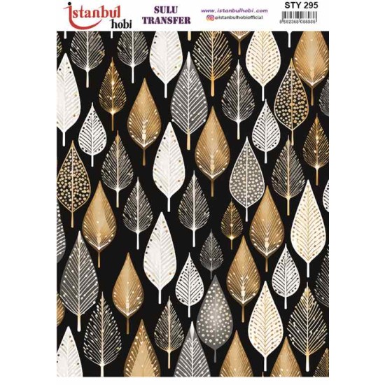 STY295 Yılbaşı Sulu Transfer Kağıdı (25x35)