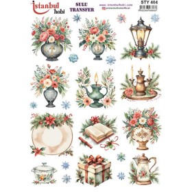 STY404 Yılbaşı Sulu Transfer Kağıdı (25x35)