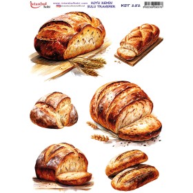 KST151 Koyu Zemin Sulu Transfer Kağıdı (25x35)