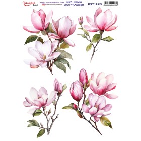 KST170 Koyu Zemin Sulu Transfer Kağıdı (25x35)