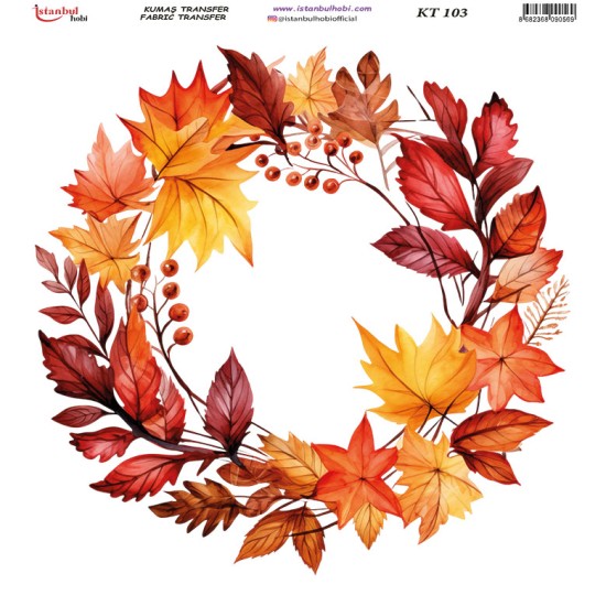 KT103 Kumaş Transfer Kağıdı (20x20)