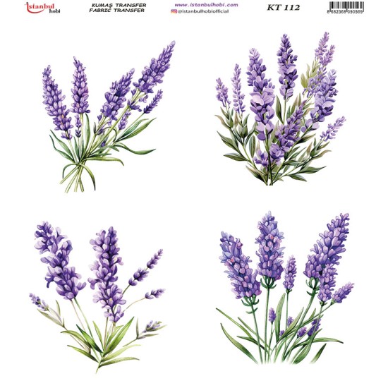 KT112 Kumaş Transfer Kağıdı (20x20)