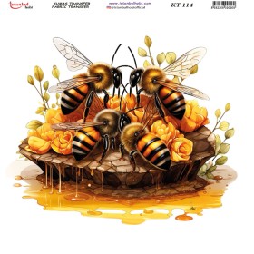 KT114 Kumaş Transfer Kağıdı (20x20)