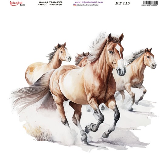 KT115 Kumaş Transfer Kağıdı (20x20)