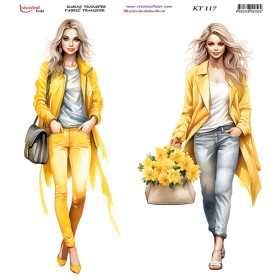 KT117 Kumaş Transfer Kağıdı (20x20)