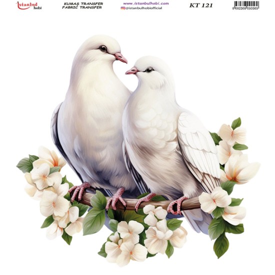 KT121 Kumaş Transfer Kağıdı (20x20)