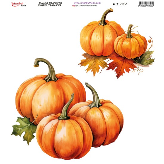 KT129 Kumaş Transfer Kağıdı (20x20)