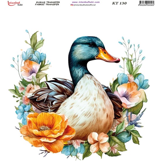 KT130 Kumaş Transfer Kağıdı (20x20)