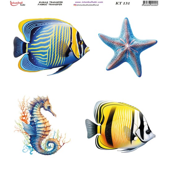 KT131 Kumaş Transfer Kağıdı (20x20)