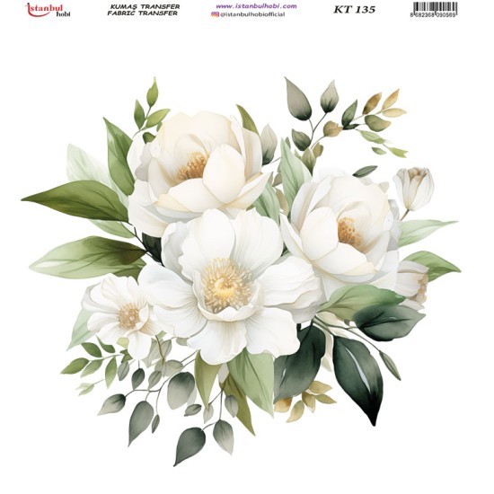 KT135 Kumaş Transfer Kağıdı (20x20)