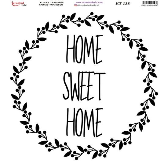 KT138 Kumaş Transfer Kağıdı (20x20)