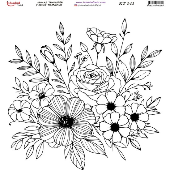 KT141 Kumaş Transfer Kağıdı (20x20)