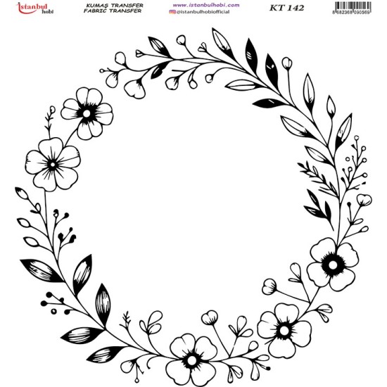 KT142 Kumaş Transfer Kağıdı (20x20)