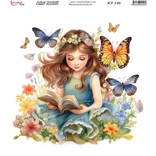 KT146 Kumaş Transfer Kağıdı (20x20)