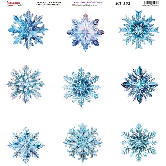 KT152 Kumaş Transfer Kağıdı (20x20)